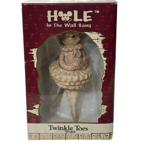 Hole In The Wall Gang Twinkle Toes Ballerina Mouse W1455 With Box Kurt Adler VTG